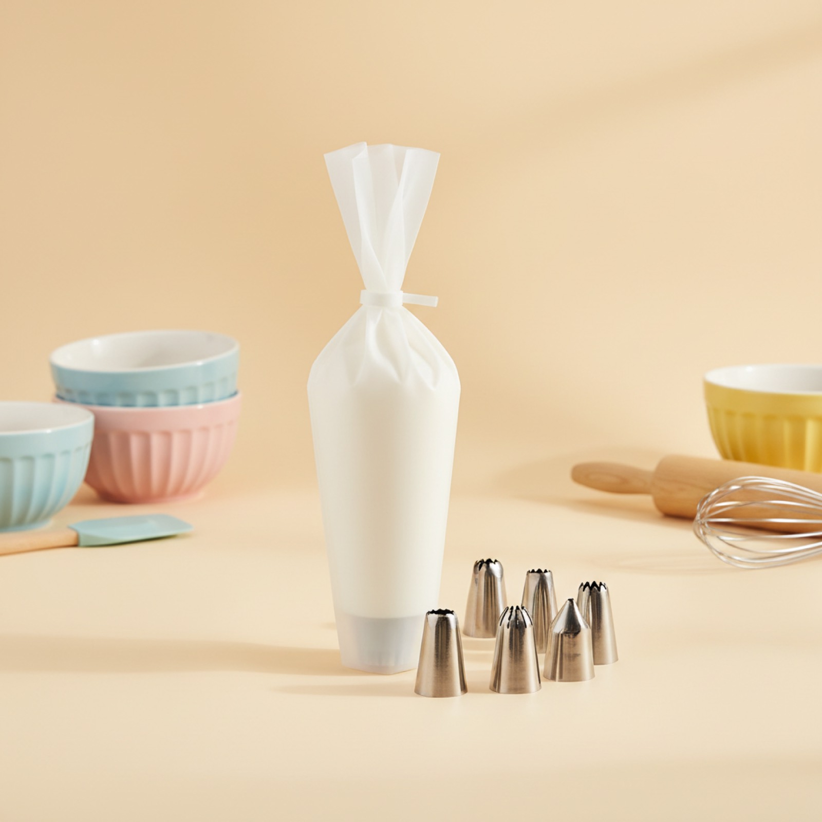 Poche & 6 douilles inox